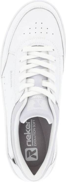 Rieker Witte Sneakers voor Vrouwen White Dames