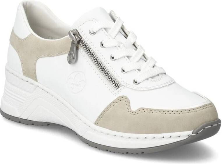 Rieker Witte Sneakers voor Vrouwen White Dames