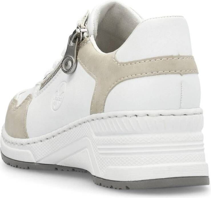 Rieker Witte Sneakers voor Vrouwen White Dames