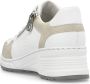 Rieker Witte Sneakers voor Vrouwen White Dames - Thumbnail 3