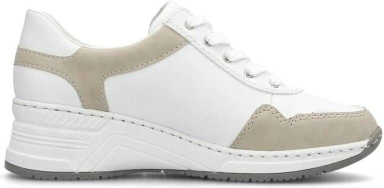 Rieker Witte Sneakers voor Vrouwen White Dames