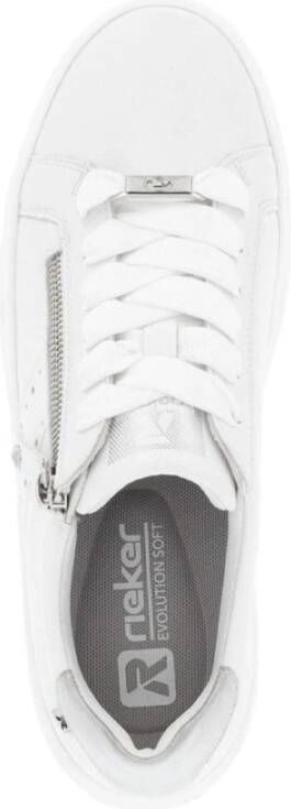 Rieker Witte Sneakers voor Vrouwen White Dames