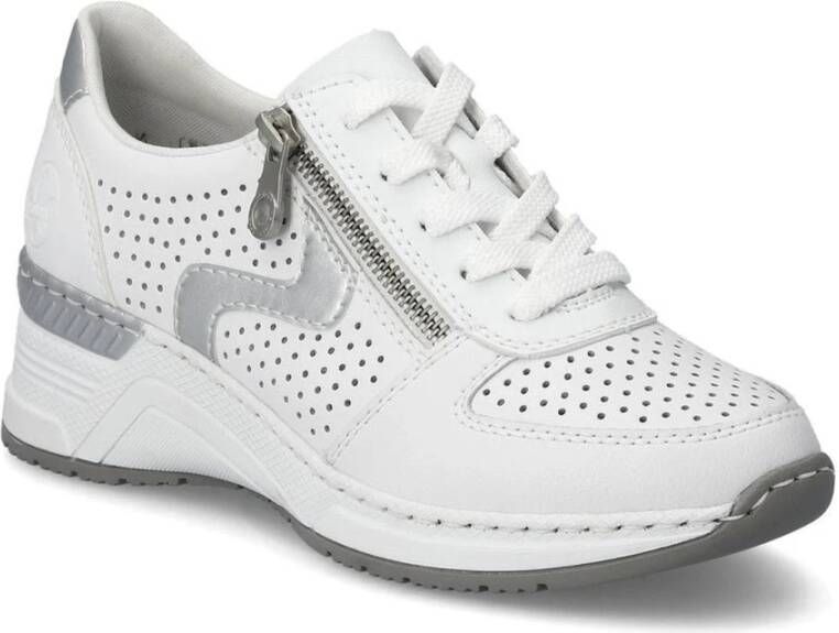 Rieker Witte Sneakers voor Vrouwen White Dames