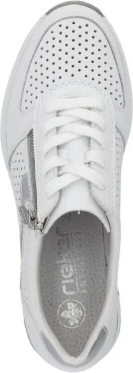 Rieker Witte Sneakers voor Vrouwen White Dames