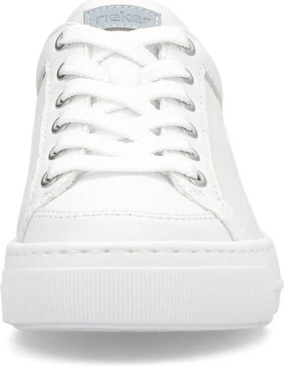 Rieker Witte Sneakers voor Vrouwen White Dames