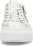 Rieker Witte Vrijetijdsschoenen Dames Sneakers White Dames - Thumbnail 14