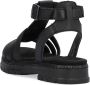 Rieker Zwarte Casual Open Platte Sandalen Black Dames - Thumbnail 3