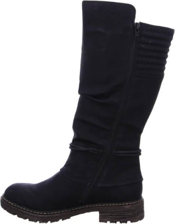 Rieker Zwarte Casual Schoenen Black Dames