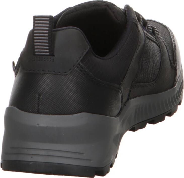 Rieker Zwarte Casual Schoenen Black Heren