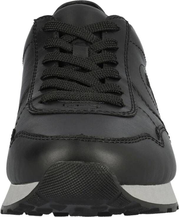 Rieker Zwarte Casual Sneakers voor Mannen Black Heren