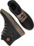 Rieker Zwarte Comfortabele Veterschoenen met Tex Black Dames - Thumbnail 13