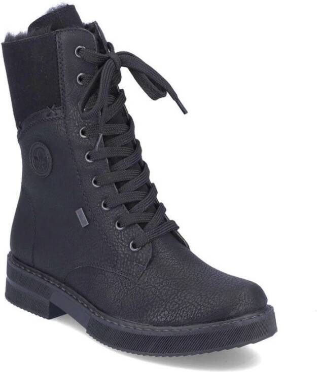 Rieker Zwarte Gesloten Booties Enkellaarzen Black Dames