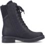 Rieker Zwarte Gesloten Booties Enkellaarzen Black Dames - Thumbnail 6