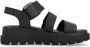 Rieker EVOLUTION Plateausandalen zomerschoen sandaal plateauhak met klittenbandsluitingen - Thumbnail 9