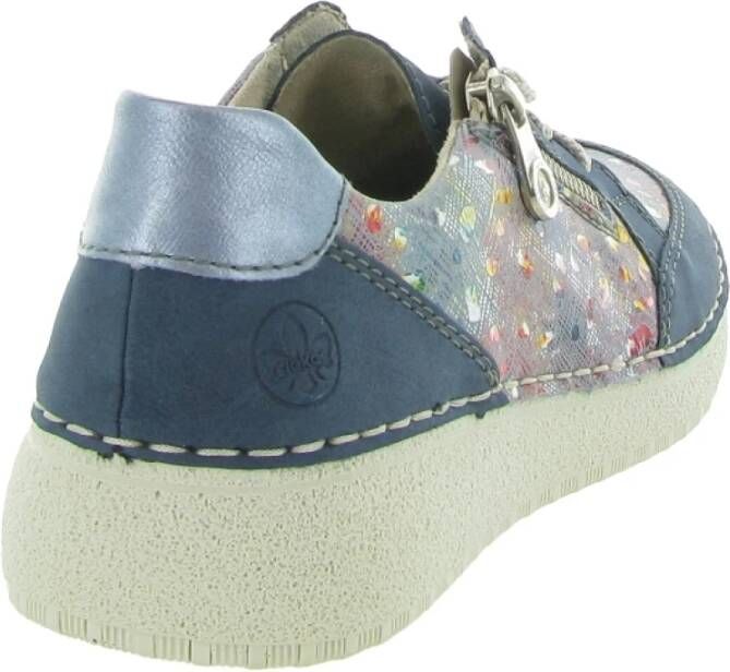 Rieker Zwarte Schoenen Multicolor Dames