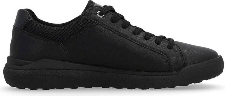 Rieker Zwarte Sneakers voor Mannen Black Heren