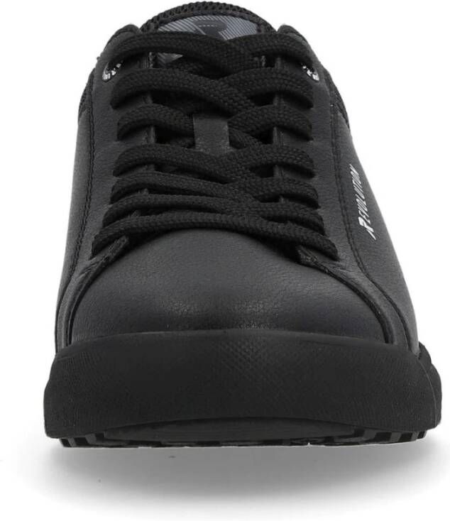 Rieker Zwarte Sneakers voor Mannen Black Heren