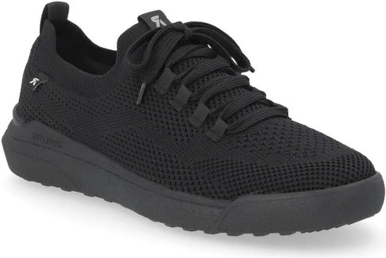 Rieker Zwarte Sneakers voor Vrouwen Black Dames