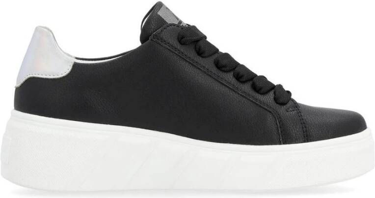 Rieker Zwarte Sneakers voor Vrouwen Black Dames