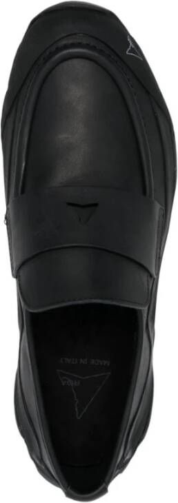 ROA Hybride Loafer Schoenen met Vibram Megagrip Black Heren