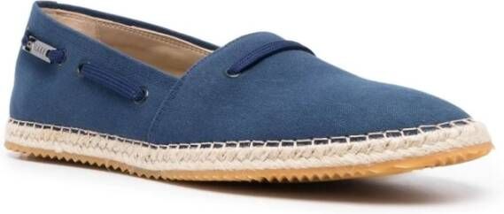 Roberto Cavalli Blauwe Casual Loafers Blue Heren