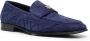 Roberto Cavalli Blauwe Suède Casual Loafers Blue Heren - Thumbnail 2