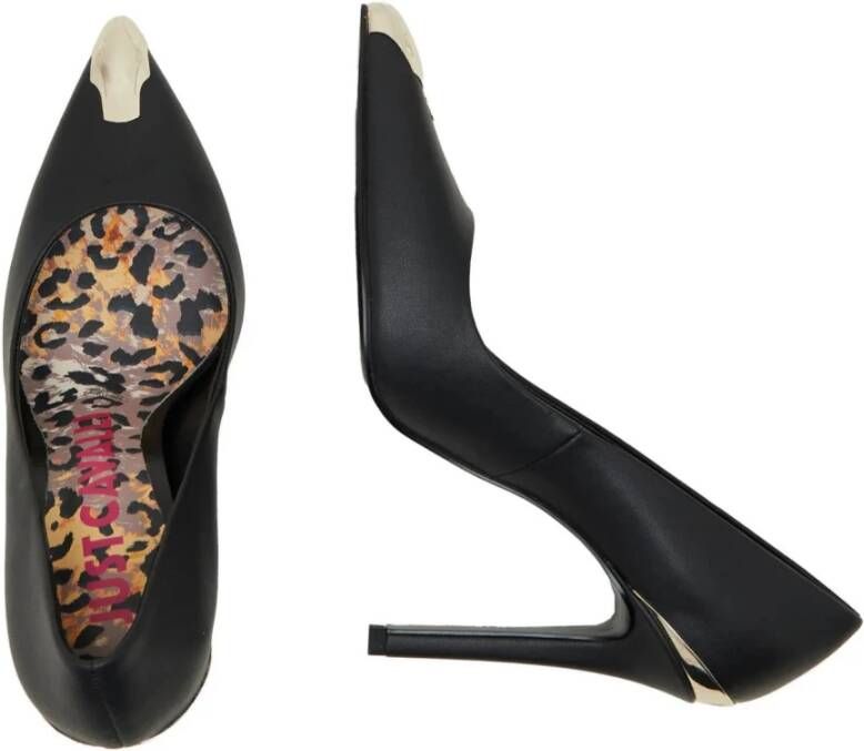 Roberto Cavalli Elegante Hoge Hakken Black Dames