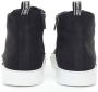 Roberto Cavalli Chique Zwarte Suède Sneakers voor Black - Thumbnail 3