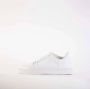 Roberto Cavalli Geëmbosseerde Witte Suède Sneakers Wit Dames - Thumbnail 3