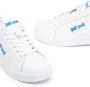 Roberto Cavalli Heren Lage Top Witte Sneakers Blauw White Heren - Thumbnail 4