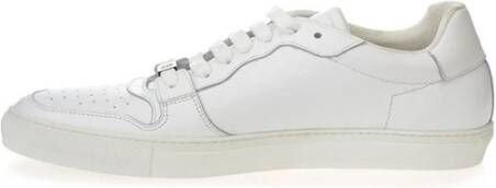 Roberto Cavalli Klassieke Leren Sneaker White Dames