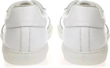 Roberto Cavalli Klassieke Leren Sneaker White Dames