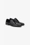 Roberto Cavalli Metallic Brogue Derby Loafers Black Heren - Thumbnail 2