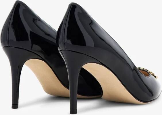 Roberto Cavalli Monogram Stiletto Pumps Black Dames