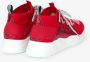 Roberto Cavalli Slip-On Sneakers met Slangeneffect Red Dames - Thumbnail 3