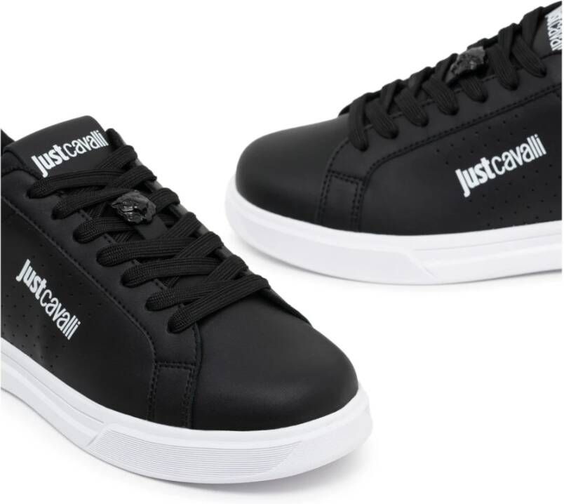 Roberto Cavalli Stijlvolle Sneakers voor Heren Black Heren