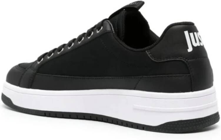 Roberto Cavalli Stijlvolle Sneakers voor Mannen Black Heren