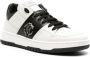 Roberto Cavalli Witte Leren Casual Sneakers voor Mannen Multicolor Heren - Thumbnail 2