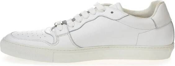 Roberto Cavalli Witte Leren Sneakers Luxe Schoeisel White Dames