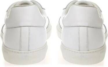 Roberto Cavalli Witte Leren Sneakers Luxe Schoeisel White Dames