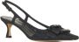 Roberto Cavalli Zwarte Denim Kristal Gesp Slingback Hakken Black Dames - Thumbnail 2