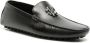 Roberto Cavalli Zwarte leren loafers casual platte Black Heren - Thumbnail 6