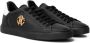 Roberto Cavalli Zwarte leren sneaker Black Heren - Thumbnail 2