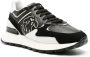 Roberto Cavalli Zwarte Suède Casual Sneakers Black Heren - Thumbnail 2