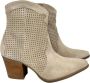 Roberto d'Angelo Beige laarzen met uitsnede Beige Dames - Thumbnail 2