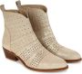 Roberto d'Angelo Stijlvolle Valmont Enkellaars Beige Dames - Thumbnail 2