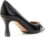 Roberto Festa Leren Pumps in 70`s Stijl Zwart Dames - Thumbnail 3