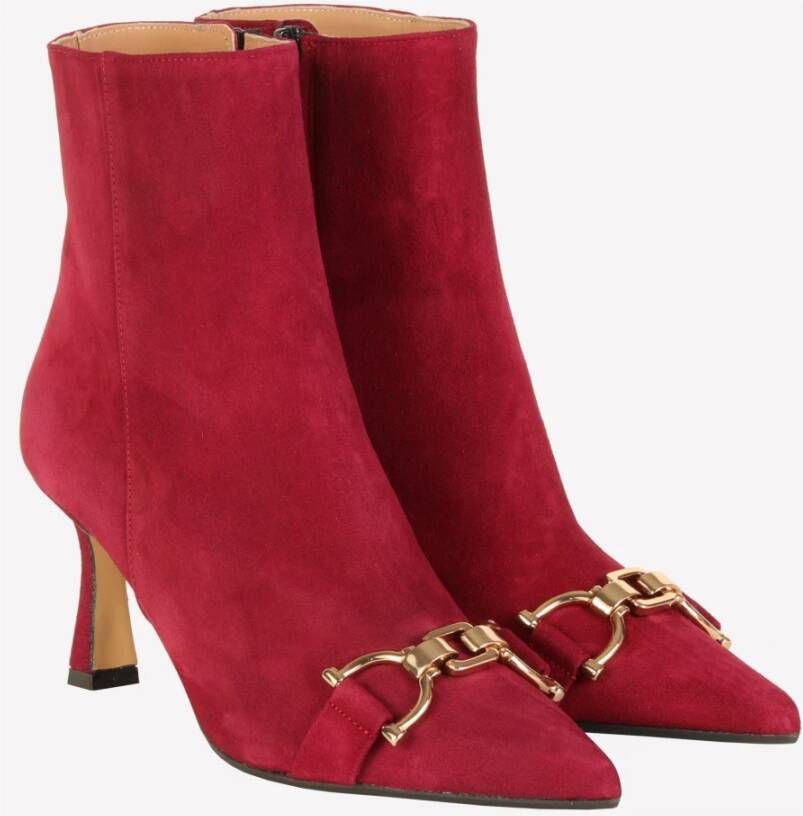 Roberto Festa Ankle Boots Rood Dames