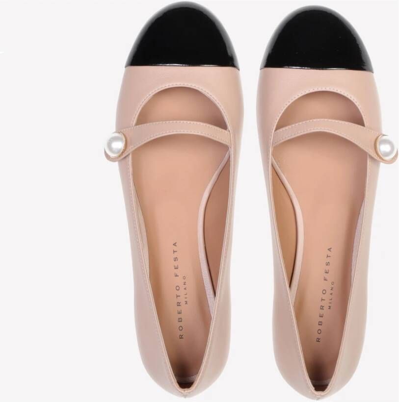 Roberto Festa Ballerinas Beige Dames