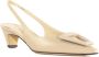 Roberto Festa Beige Leren Slingback Sandalen Beige Dames - Thumbnail 2